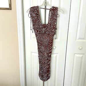 Plenty by Tracy Reese | Brown printed dress